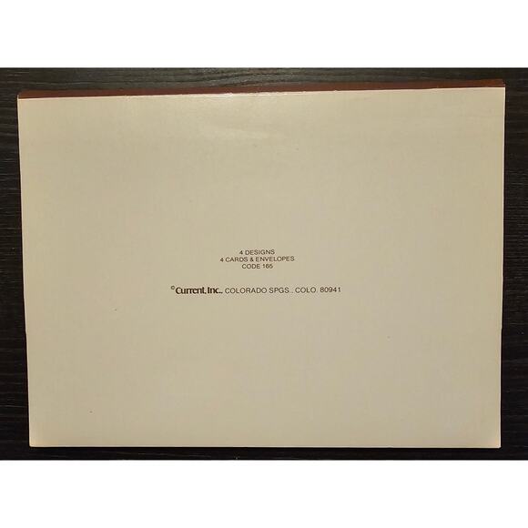 Vintage Current Country Collection #165 4 Note Cards Blank + Envelopes (Gg72) - Picture 2 of 5